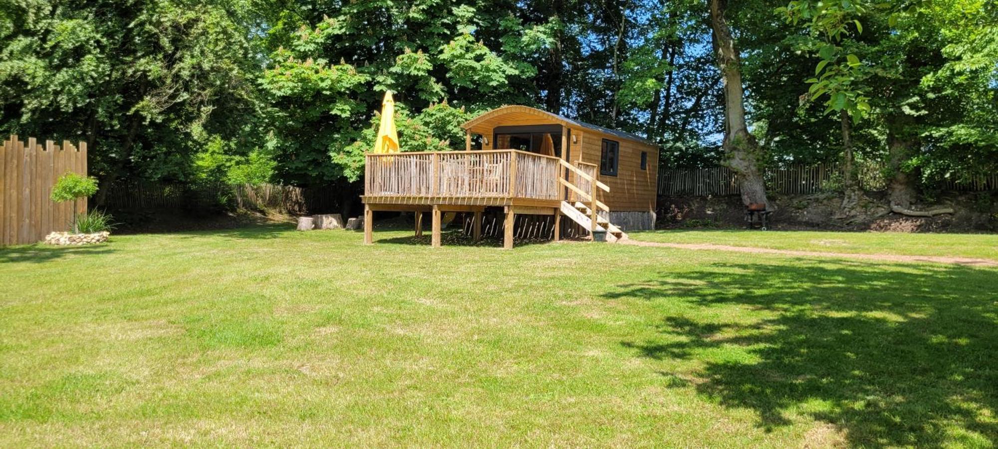 Roulotte Escapade Nature A Morainville Exterior foto